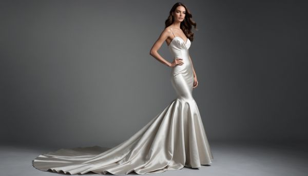 La robe sirène sublime les silhouettes élancées